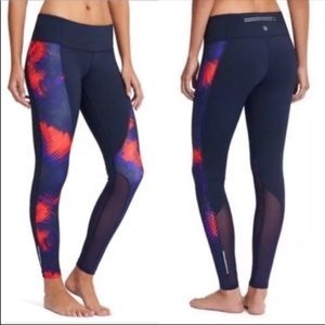 Athleta Electro Cobalt athletic pants leggings S